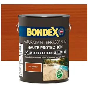 Comparateur de prix : BONDEX - Saturateur - Teck - Mat - 5L