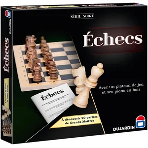 Dujardin-Diset Serie_Noire Serie Noire Echecs Plateau pas cher