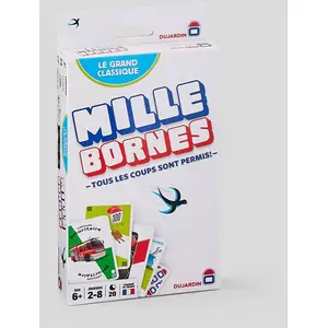 DUJARDIN - 59025 - JEU DE CARTES - MILLE BORNES LE GRAND CLASSIQUE TU pas cher
