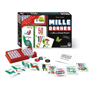 Jeu classique Dujardin Mille Bornes Luxe pas cher