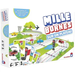 Comparateur de prix : Jeu de société Dujardin Mille Bornes Le Grand Classique sur un plateau