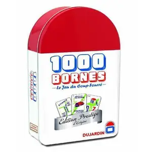 Comparateur de prix : Dujardin 1000 Bornes - Edition Prestige - Jeu de Société