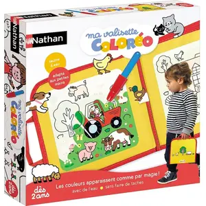 Comparateur de prix : Dessin et coloriage enfant Nathan Ma valisette Coloréo TU