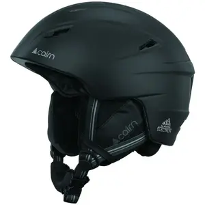 Cairn - Casque de ski - Electron Mat Black - Taille 61-62 cm - Noir pas cher