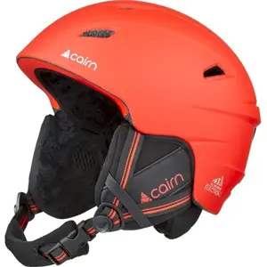 Cairn - Casque de ski - Electron J Mat Bright Red - Taille Enfant 51-53 cm - Rouge pas cher
