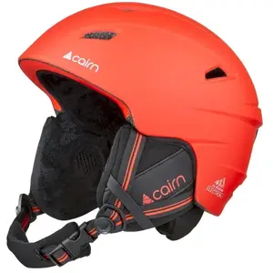 Cairn Electron J - Casque ski enfant Mat Bright Red 49-51 cm pas cher
