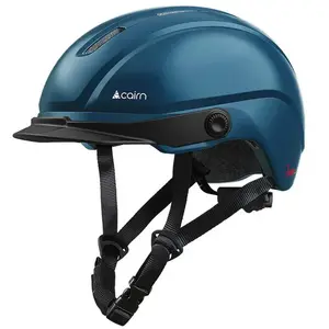 Casque ville cairn fuse metallic bleu pas cher