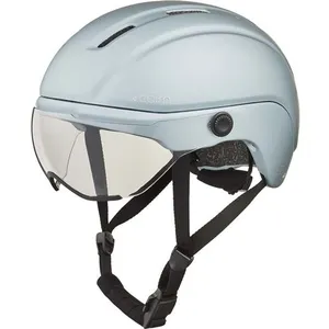 Comparateur de prix : Casque Vélo Cairn Fuse Visière Mat Metallic Eucalyptus Taille L