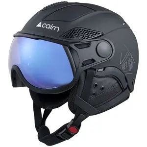 Casque Cairn Helios noir avec verre photochromique Evolight NXT bleu - 53-55 pas cher