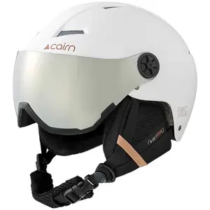 Casque Cairn Orbit Visor blanc doré - 57-58 pas cher