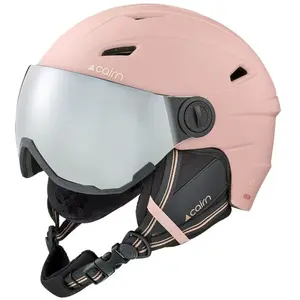 Cairn Electron Visor S3 - Casque ski Mat Dust Pink 53-54 cm pas cher