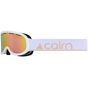 Comparateur de prix : Cairn - Masque de ski/snowboard - Blast CLX3 Mat White Coral  - Blanc