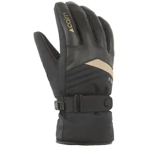 Cairn - Gants de ski en PrimaLoft® - Masaya W C-TEX Pro Black Gold pour Femme - Taille 6.5 - Noir pas cher