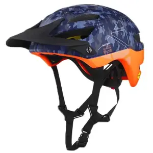 Casque vtt cairn rift mips bleu orange pas cher