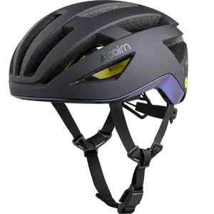 Casque route cairn atom mips noir violet pas cher