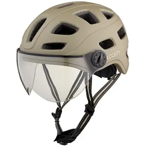 Comparateur de prix : Cairn Quartz Visor - Casque vélo urbain homme Mat Khaki L (58 - 62 cm)