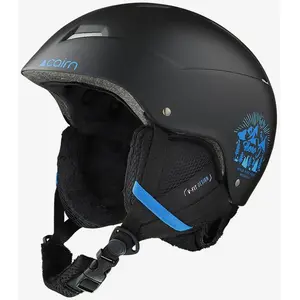 Casque Cairn Flow noir bleu électrique enfant - 46-48 pas cher