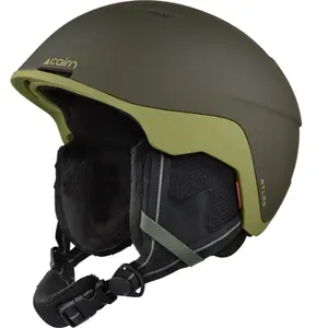 Cairn - Atlas Pure - Casque ski Mat Khaki Leaf - 54 - 56 cm pas cher