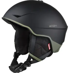 Cairn - Rise Pure - Casque ski Mat Black Khaki - 54 - 56 cm pas cher