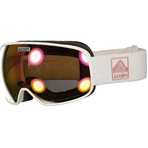 Masque Cairn Magnetik blanc avec lentille miroir SPX3 fuchsia pas cher