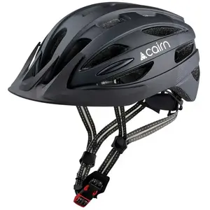 Casque cairn fusion led usb mat noir pas cher