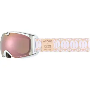 Cairn - Pearl Cat 3 - Masque ski Mat White Peach - Cat 3 pas cher