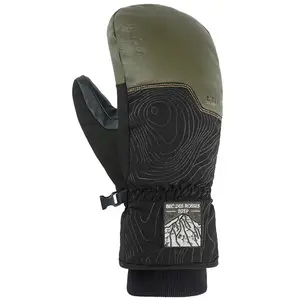 Cairn - Makalu IN Pro R - Moufles Black Khaki - 6,5 pas cher