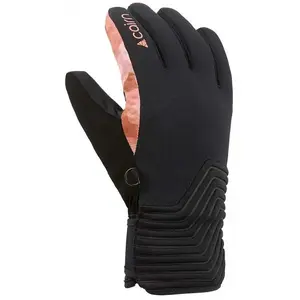 Cairn - Elena Pure Fit - Gants ski Black Peach - 7,5 pas cher