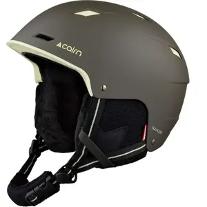 Cairn - Equalizer Pure - Casque ski Mat Khaki Lime - 54 - 56 cm pas cher