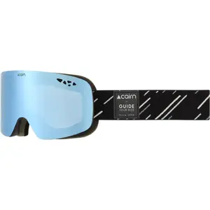 Cairn - Origin Pure Cat 3 - Masque ski Mat Black Blue - Cat 3 pas cher