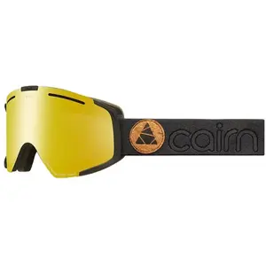 Comparateur de prix : Cairn - Masque de ski/snowboard - Genesis CLX3 Mat Black Gold  - Noir