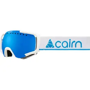 Cairn Next SPX3 - Masque ski enfant Mat White / Blue Mirror SPX3 pas cher