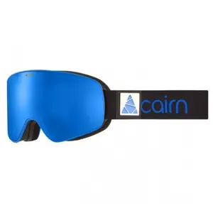 Comparateur de prix : Cairn Polaris CLX3Z +1 - Masque ski Mat Black / Blue CLX3Z + CLX1