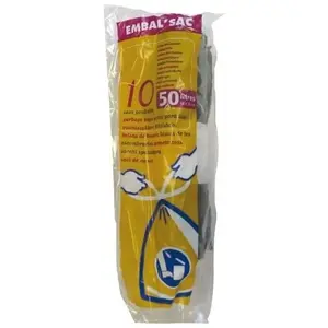 Comparateur de prix : Schweitzer - Sac poubelle à lien coulissant 50 l h 75 x l 68 cm - 21 microns