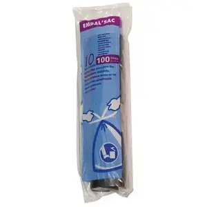 Comparateur de prix : Schweitzer - Sac poubelle avec lien - 100 l - 28 microns - X10