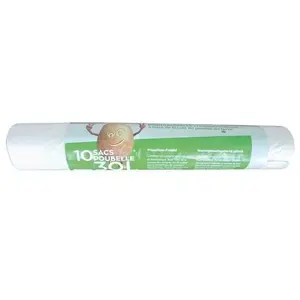 Comparateur de prix : SCHWEITZER Lot de 10 Sacs poubelle 30 L - Liens coulissants s