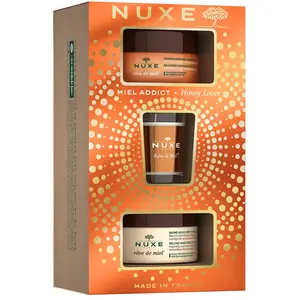 Nuxe - Coffret Rêve De Miel Gommage Corps, Baume Corps & Bougie pas cher