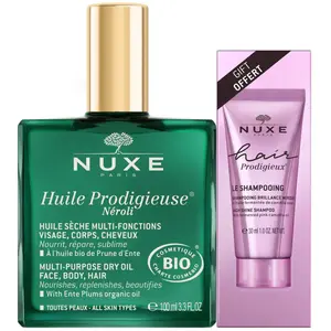 Comparateur de prix : Nuxe Huile Prodigieuse® Néroli 100ml + Shampooing Hair Prodigieux® 30ml