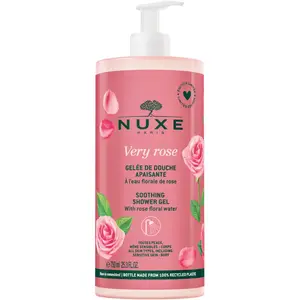 Comparateur de prix : Gelée de Douche Apaisante Very Rose                                - Nuxe