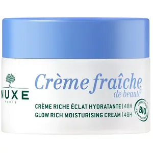 Nuxe Crème Fraiche de Beauté Crème Riche Eclat Hydratante Bio 24H 50Ml pas cher