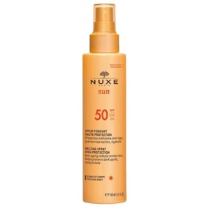 Nuxe sun spray solaire visage et corps spf50 150ml pas cher