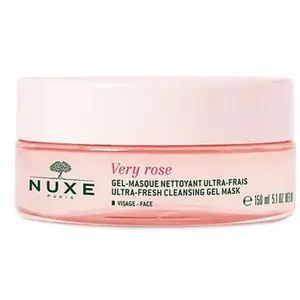 Very rose Gel-masque nettoyant ultra-frais - Nuxe Masque 150 ml pas cher