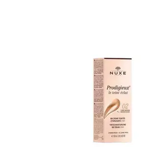 Comparateur de prix : Nuxe Prodigieux BB Crème Teintée Hydratante 02 Teinte Medium | 30 ml