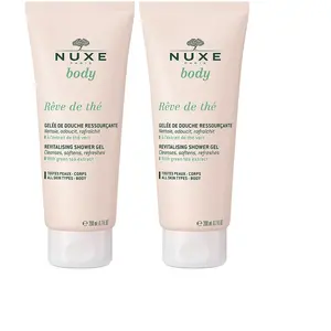 Nuxe Rêve De Thé Gel De Ducha Revitalizante coffret 2 x 200 ml pas cher