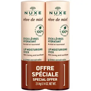Comparateur de prix : NUXE - Stick à lèvres Honey Rêve 8 g de 4g (Miel)
