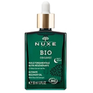 Comparateur de prix : Nuxe Bio Organic Night Oil huile rénovatrice pour la régénération de la peau 30 ml