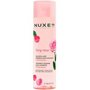 Comparateur de prix : Nuxe Very Rose Eau micellaire apaisante 3-en-1 visage et yeux 200ml