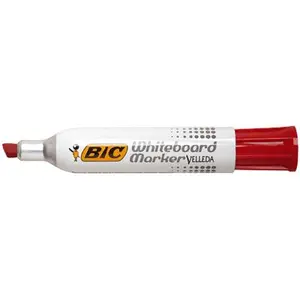 Bic - Marqueur Tableau Velleda 1781 Pointe Biseautee RougeVendu parfnac