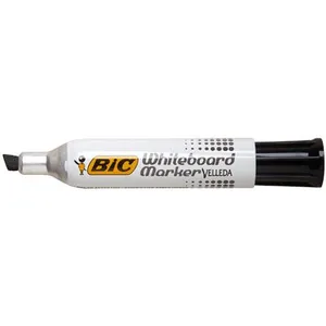 Bic - Marqueur Tableau Velleda 1781 Pointe Biseautee NoirVendu parfnac