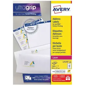 Comparateur de prix : Avery - étiquettes adresses - 1000 étiquette(s)